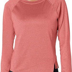CBUK Womens Jackson Crewneck Asymmetrical Raglan Long Sleeve Shirt
